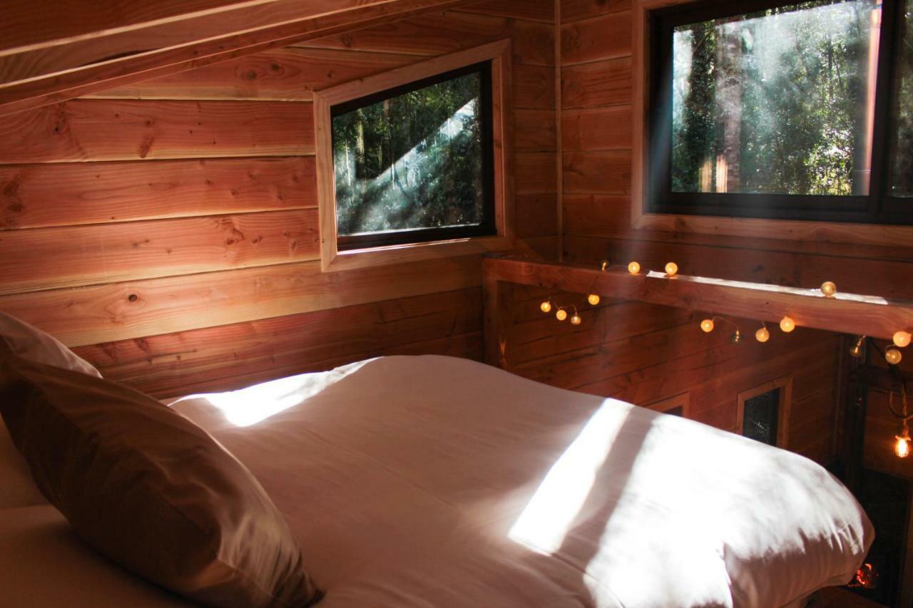 Cabanas Bosque Milenario Коньярипе Экстерьер фото